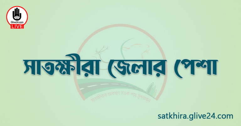 সাতক্ষীরা জেলার পেশা